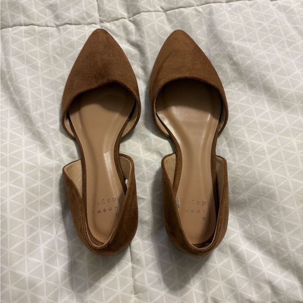 a new day Brown Women's Flats